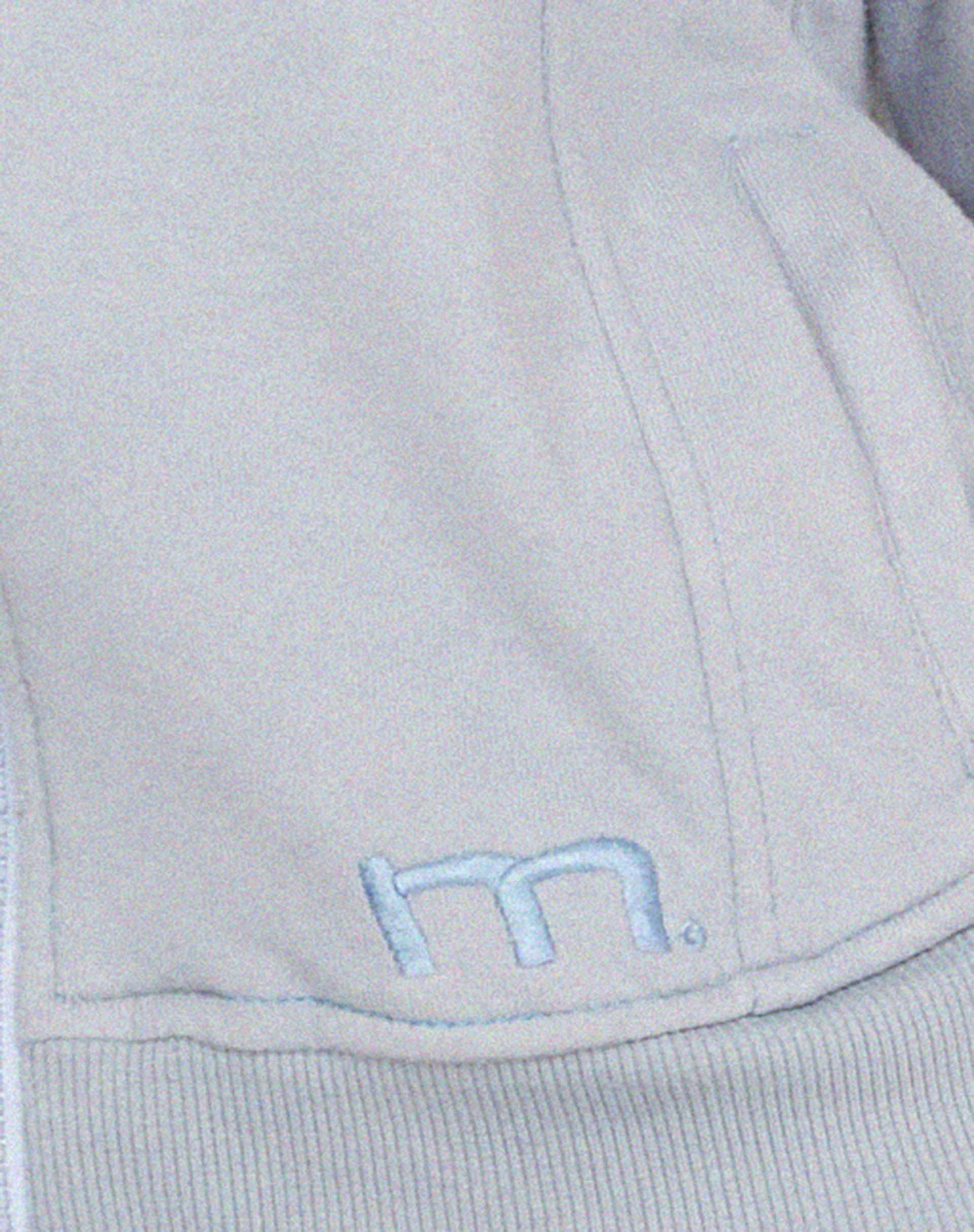 Makari Jersey Zip Up Jacket in Grey Dawn - Image 7