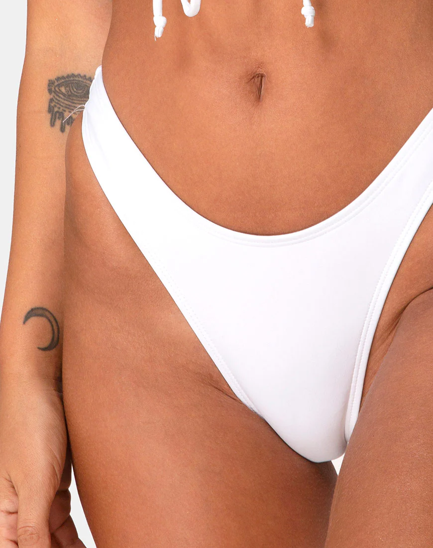 Makida Bikini Bottom in Ivory - Image 5