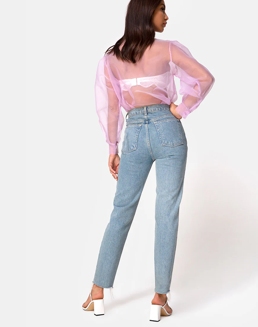 Makiza Top in Lilac - Image 4