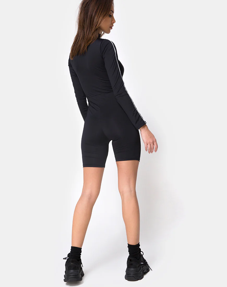 Malco Unitard in Black Fast Love - Image 5