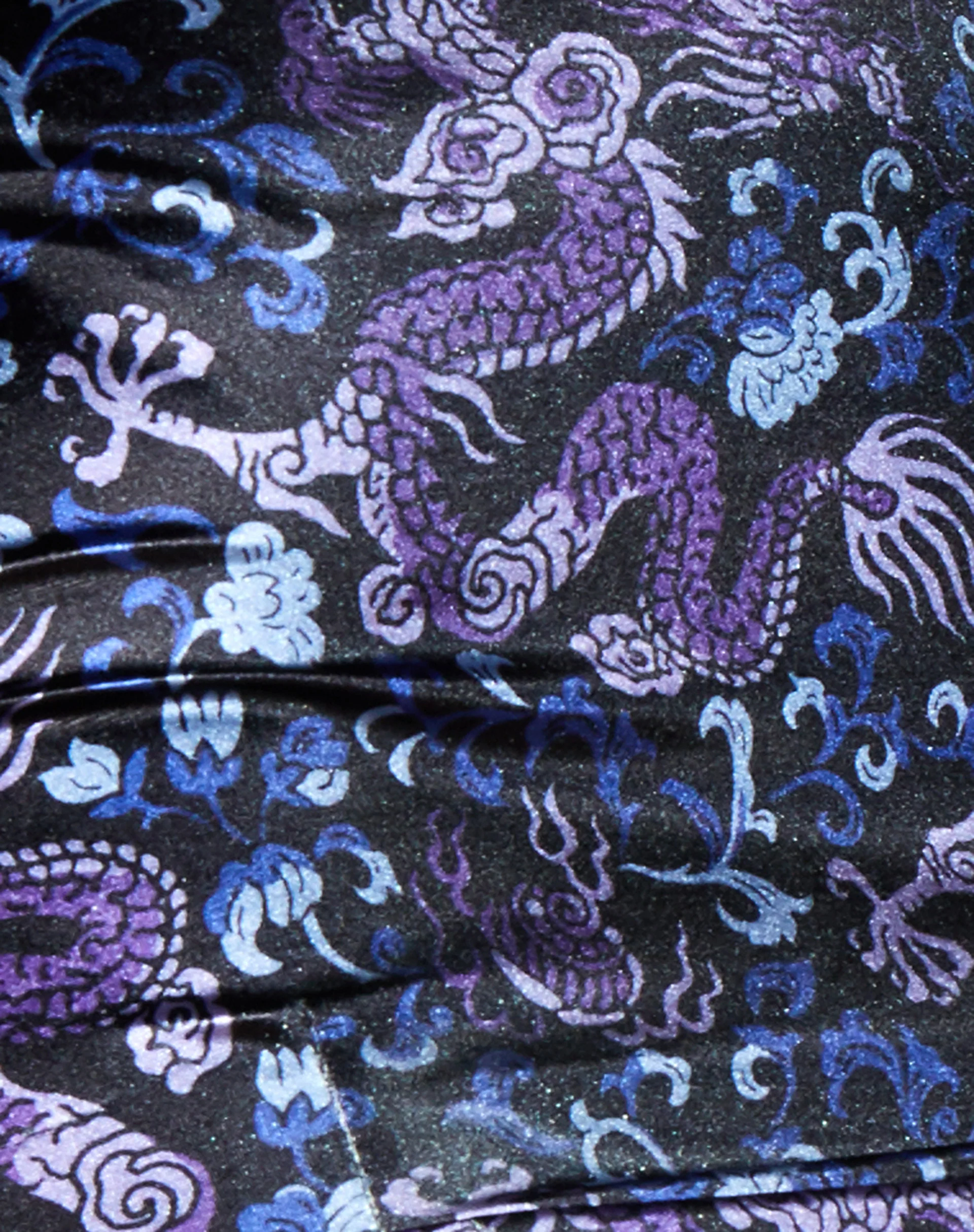 Maliga Mini Dress in Dragon Blue - Image 8