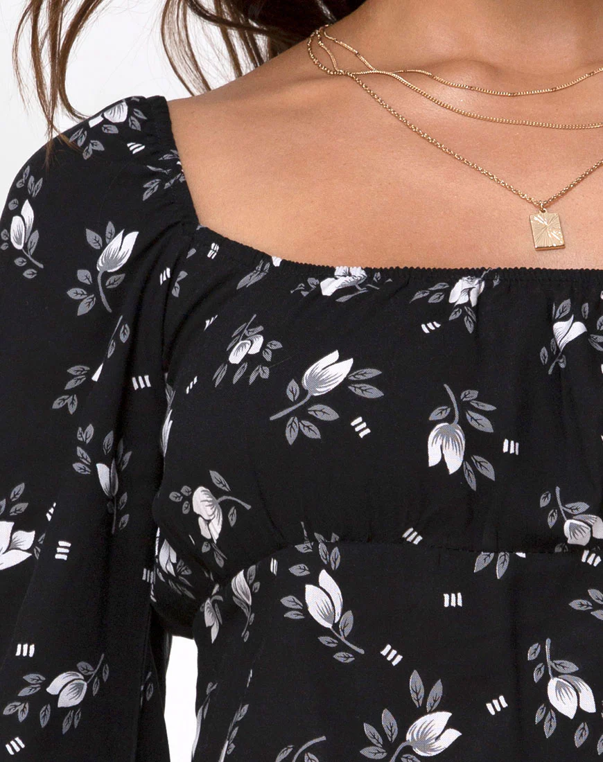 Malon Crop Top in Dark Tulip - Image 5