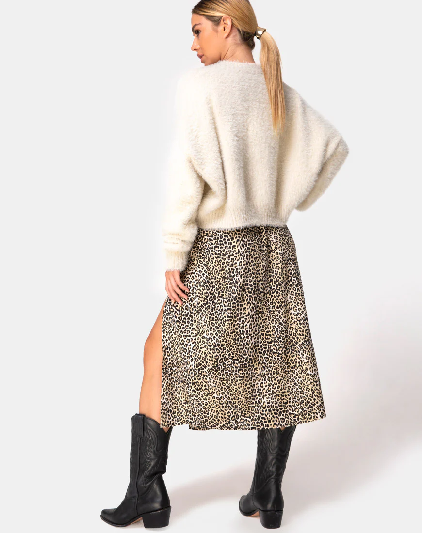 Margo Jumper in Knit Oatmeal - Image 8