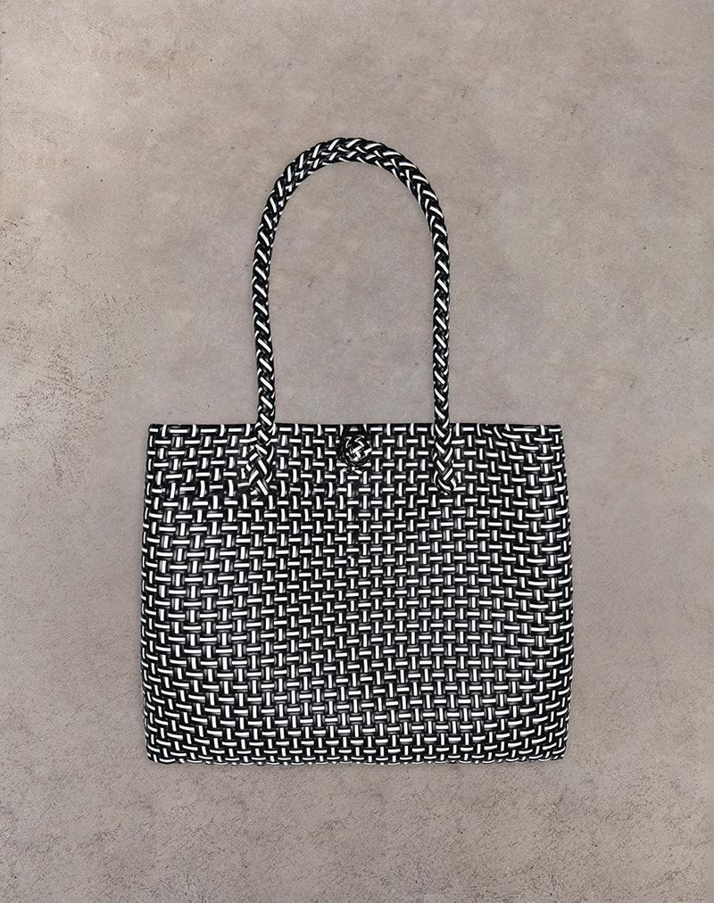 Market Bag in Black - Image 2