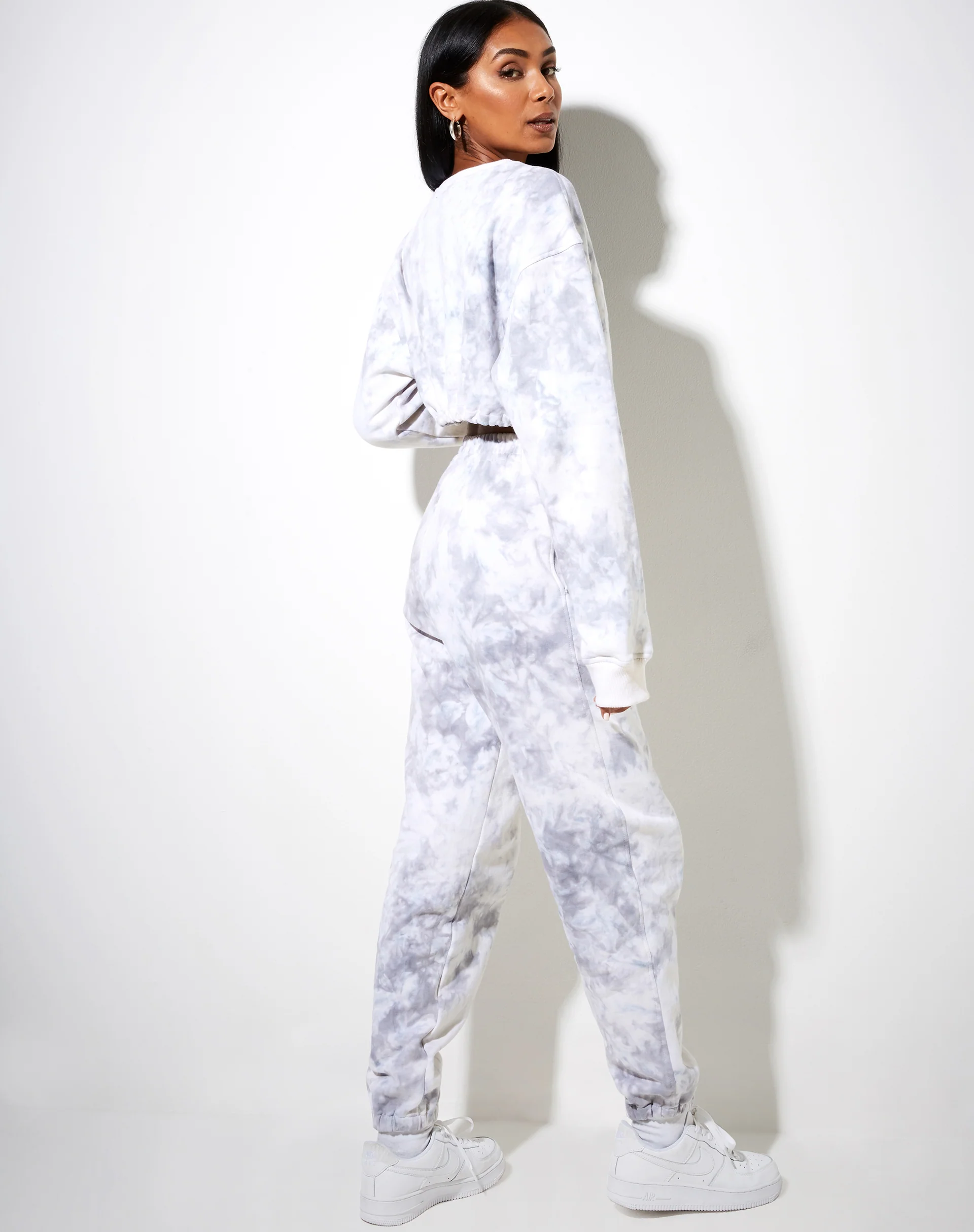 Markey Jumper in Grey Tie Dye Angel Energy Embro - Image 4