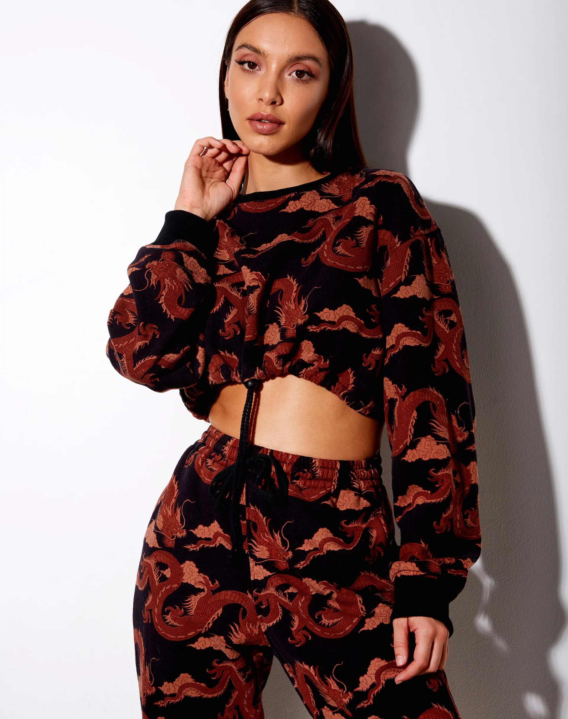Markey Jumper in Tonal Dragon Orange - Image 3
