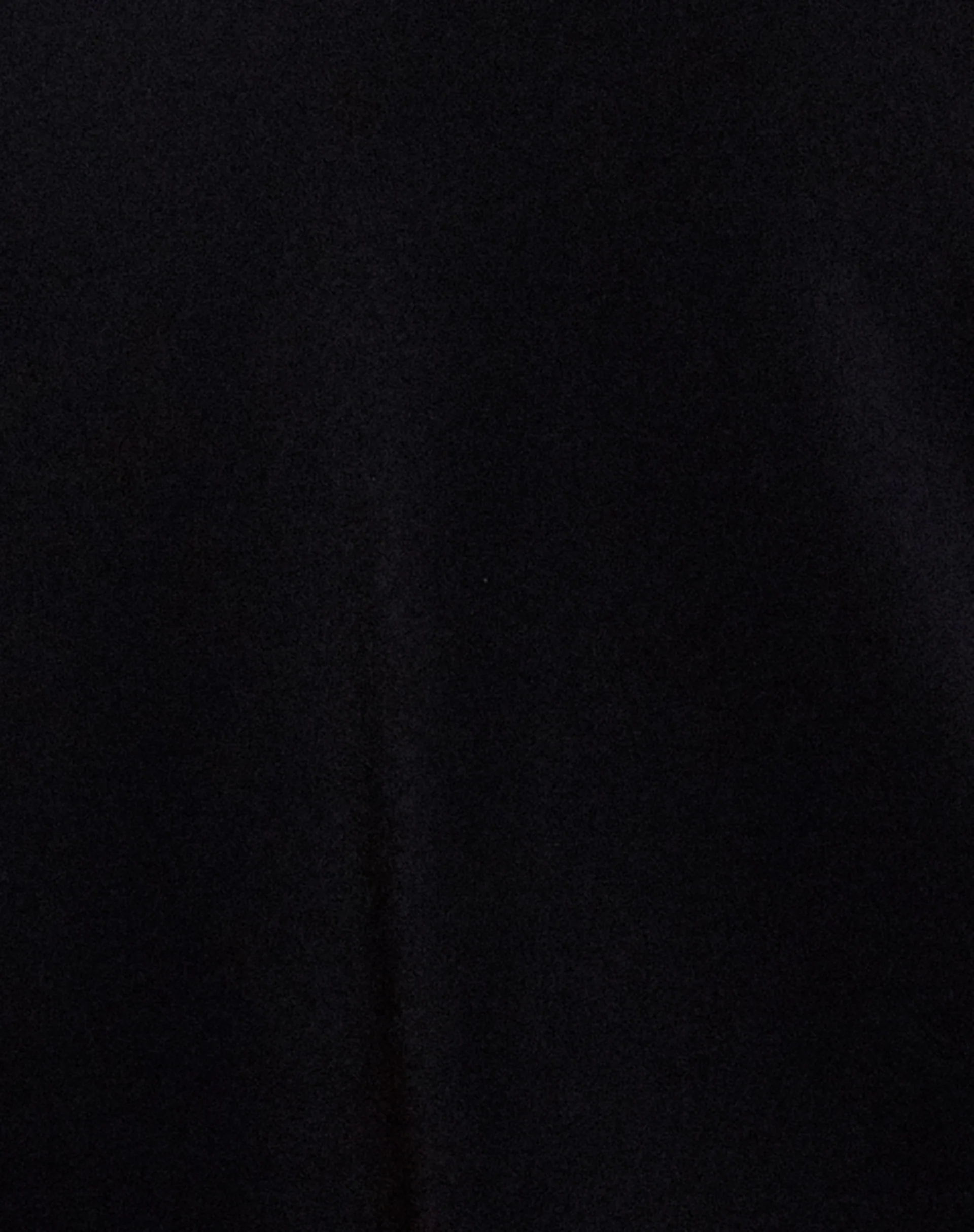 Markle Mini Skirt in Polycrepe Black - Image 8
