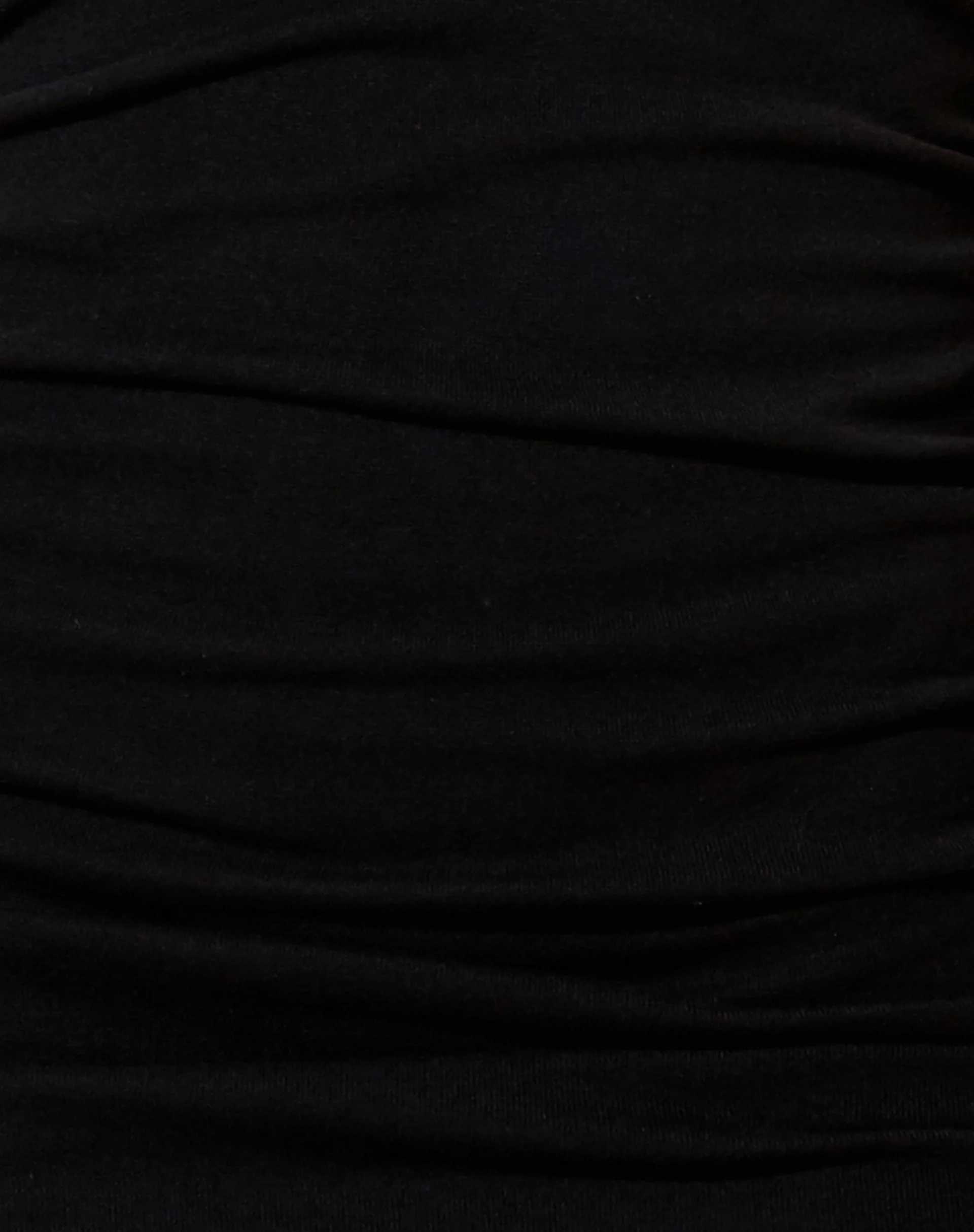 Matita Mini Dress in Rib Black - Image 5