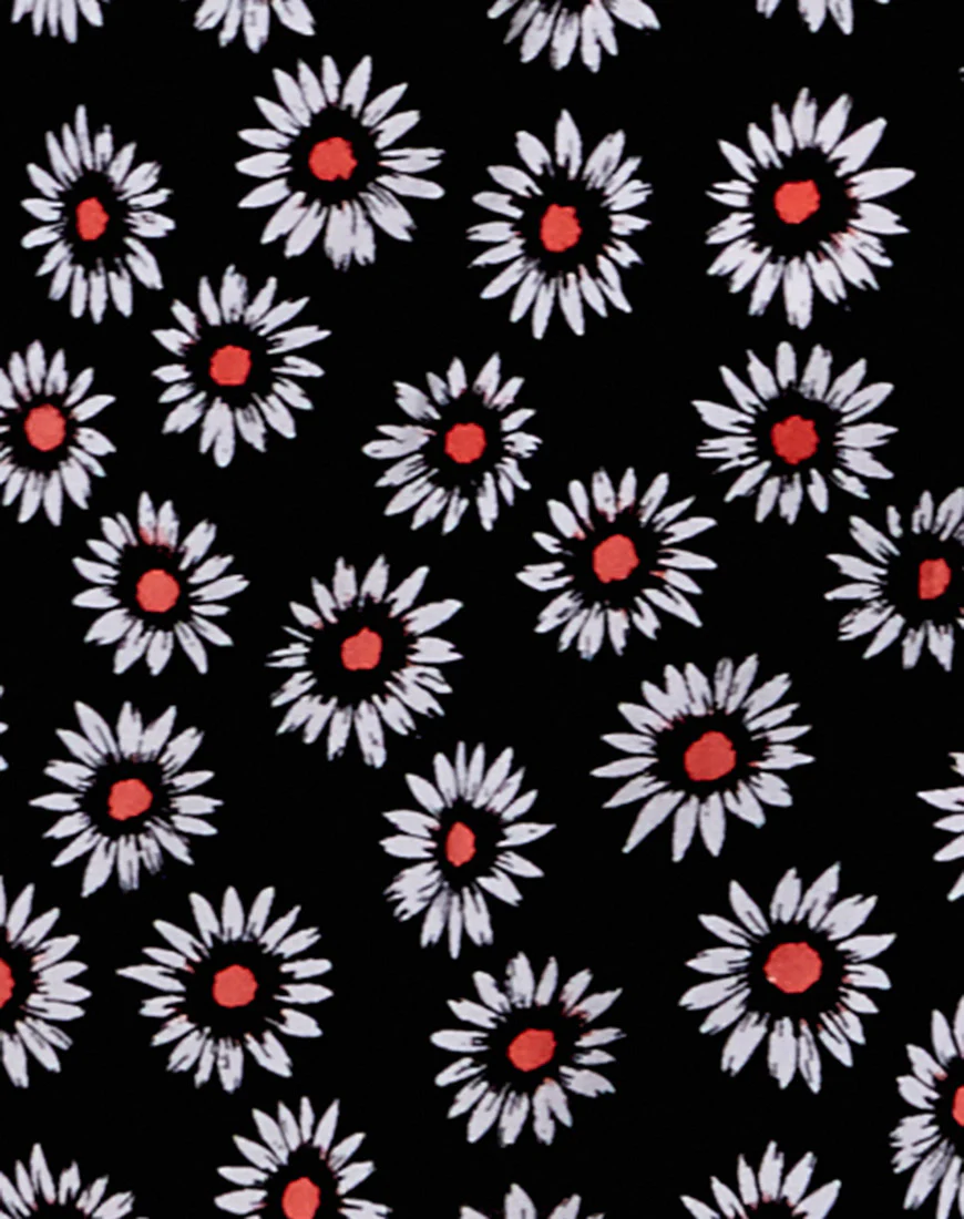 Maudy Crop Top in Dancing Daisy - Image 5