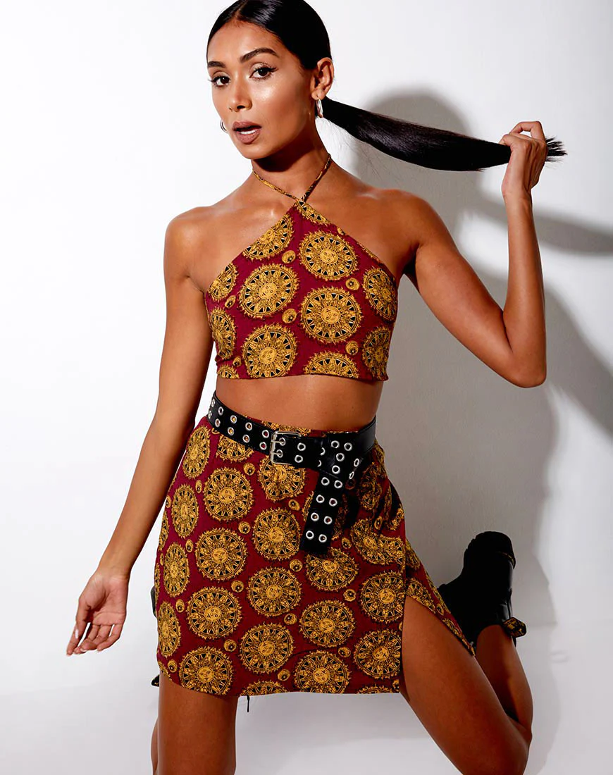 Maudy Crop Top in Sundial - Image 2