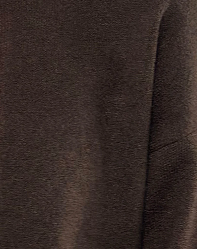 Maureen Cardigan in Chocolate Brown - Image 5