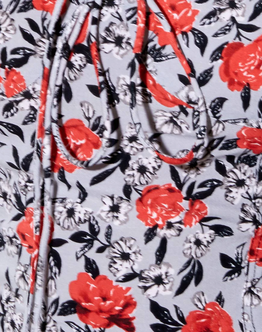 Mazu Top in Blooming Rose - Image 6