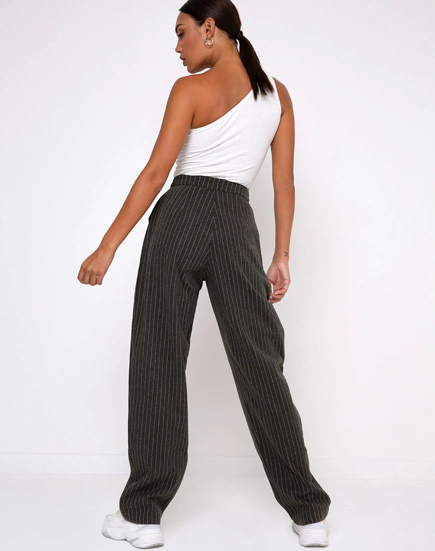 Medi One Shoulder Top in Ivory - Image 4