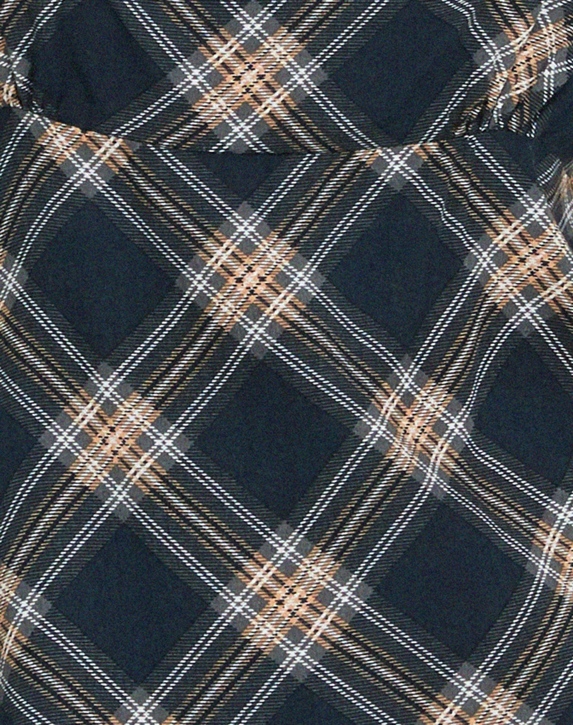 Mehra Slip Dress in 20's Check Black and Grey - Image 8