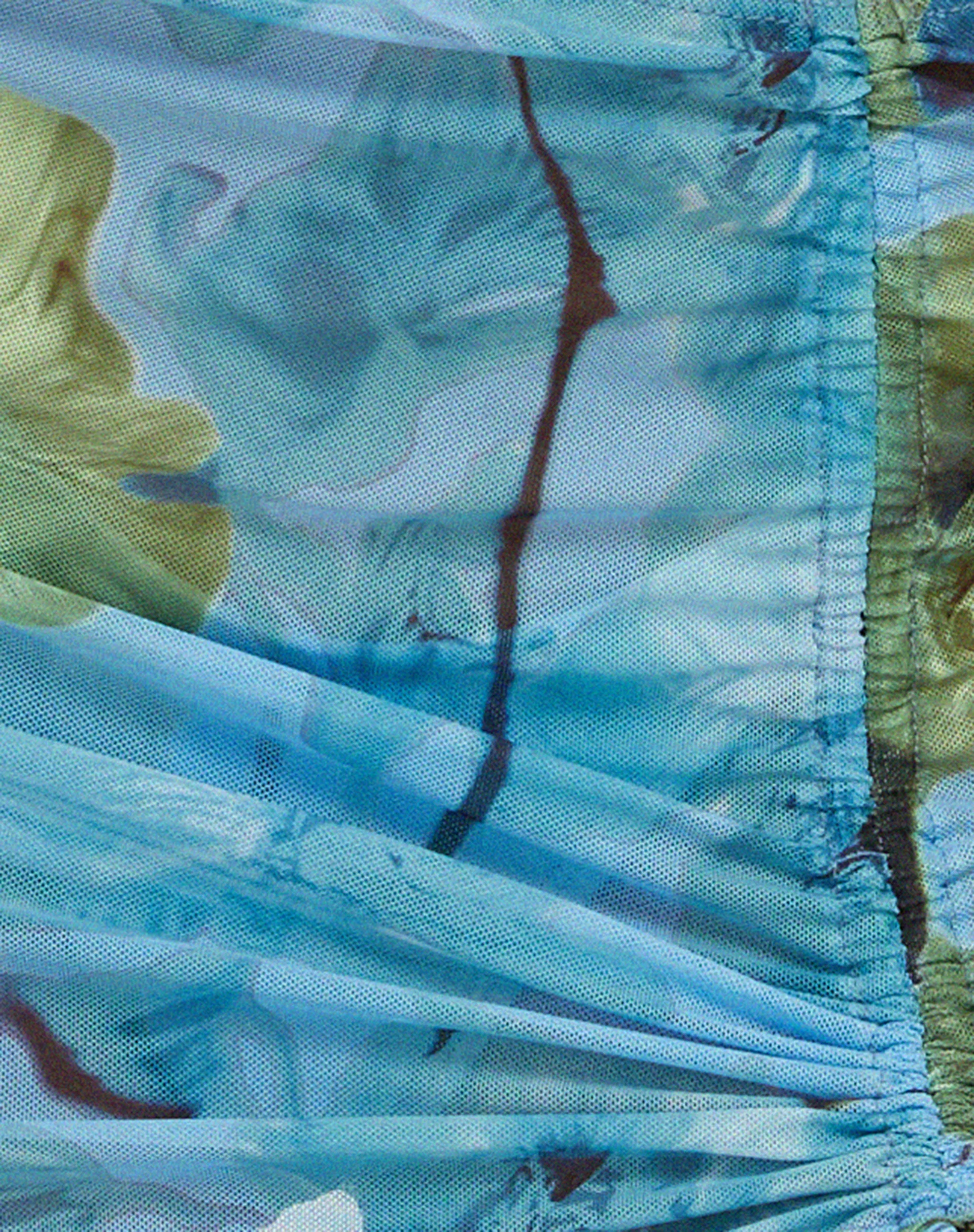 Mena Mini Skirt in Blurred Orchid Blue - Image 7