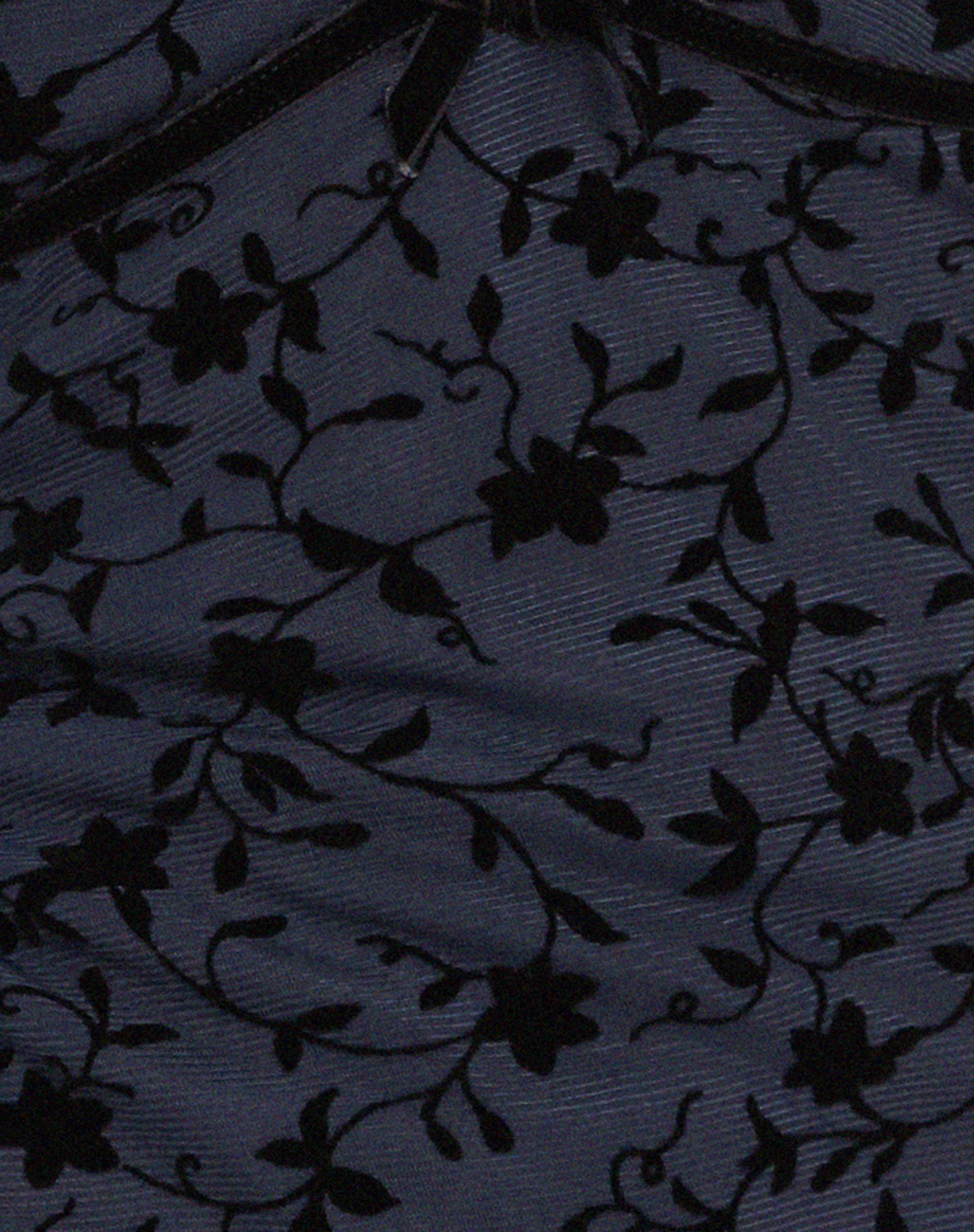 Mevila Mini Dress in Pretty Petal Flock Black - Image 8