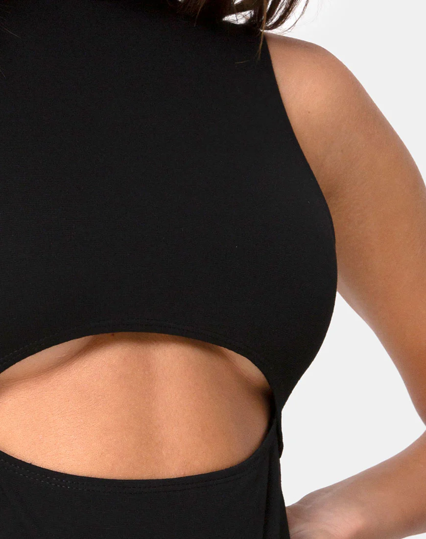Mewcow Bodice in Black - Image 5
