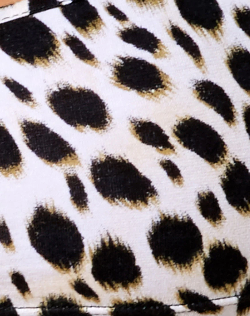 Micro Crop Top in Cheetah - Image 5