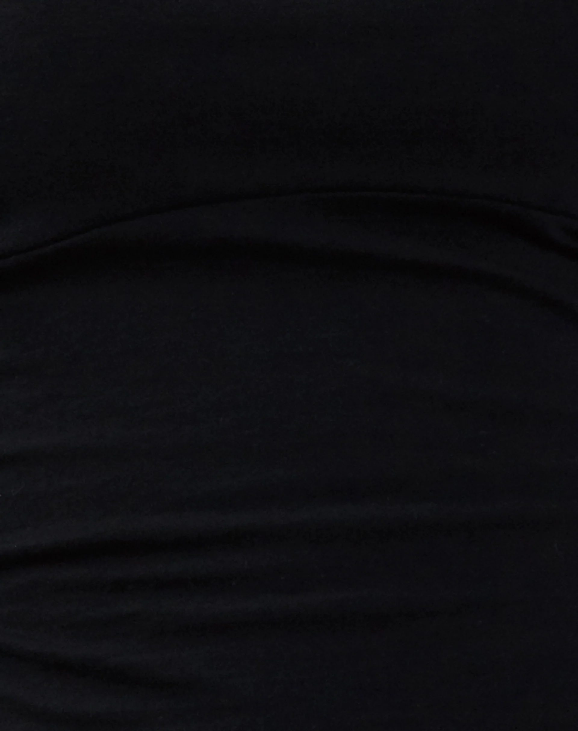 Minase Asymmetric Bandeau Top in Black - Image 7