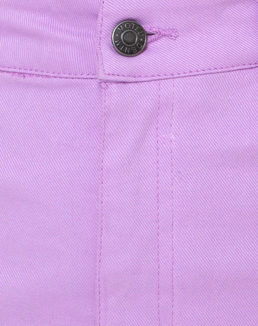 Mini Broomy Skirt in Lavender - Image 5