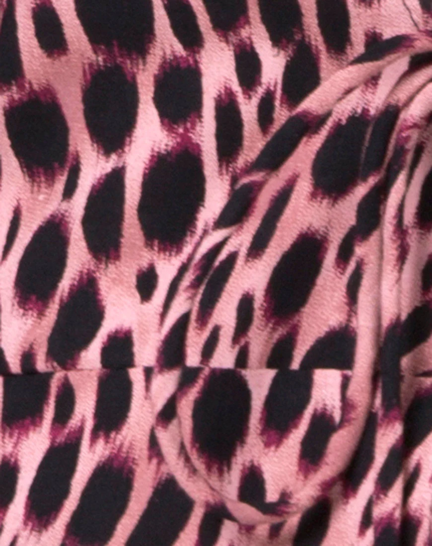 Miperi Top in Pink Cheetah - Image 5