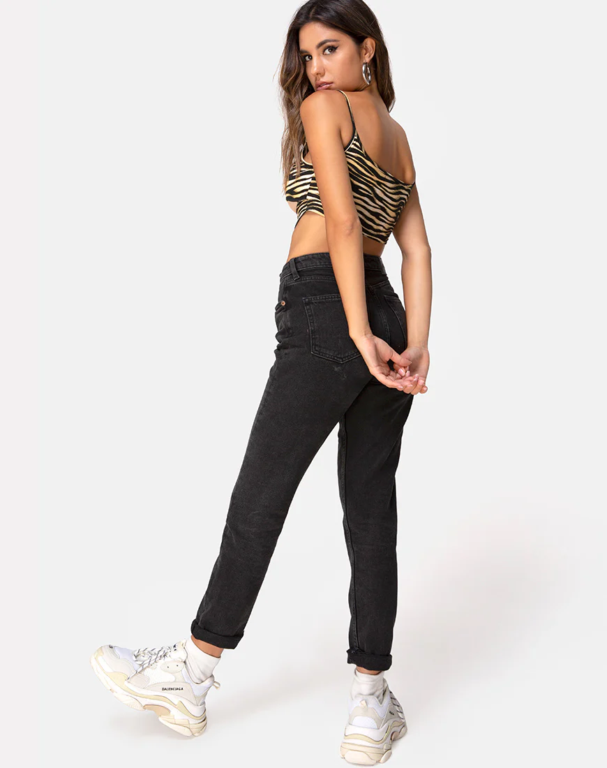 Mizda Top in Tiger - Image 4