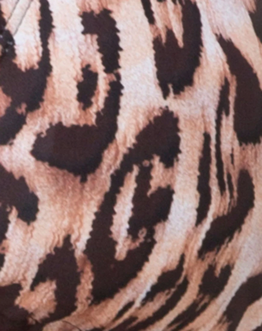 Mone top Bikini in Original Cheetah - Image 5