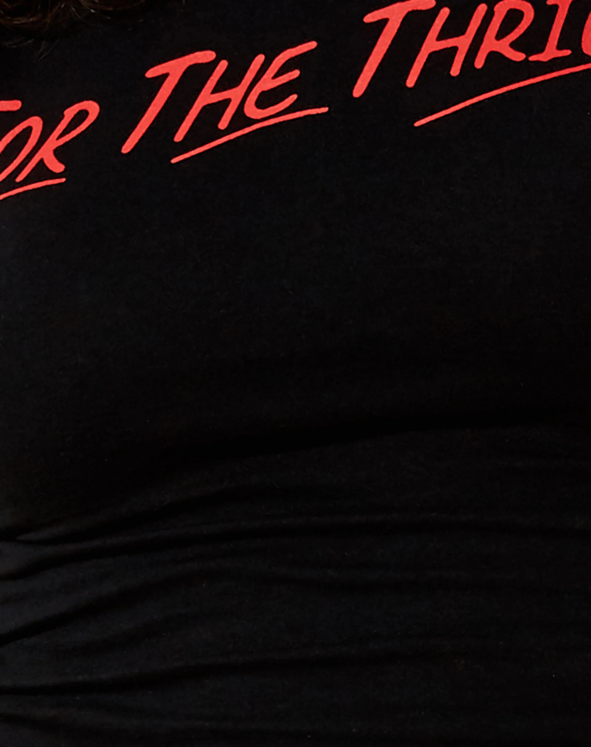 Monlo Vest Top in Black For The Thrills - Image 7