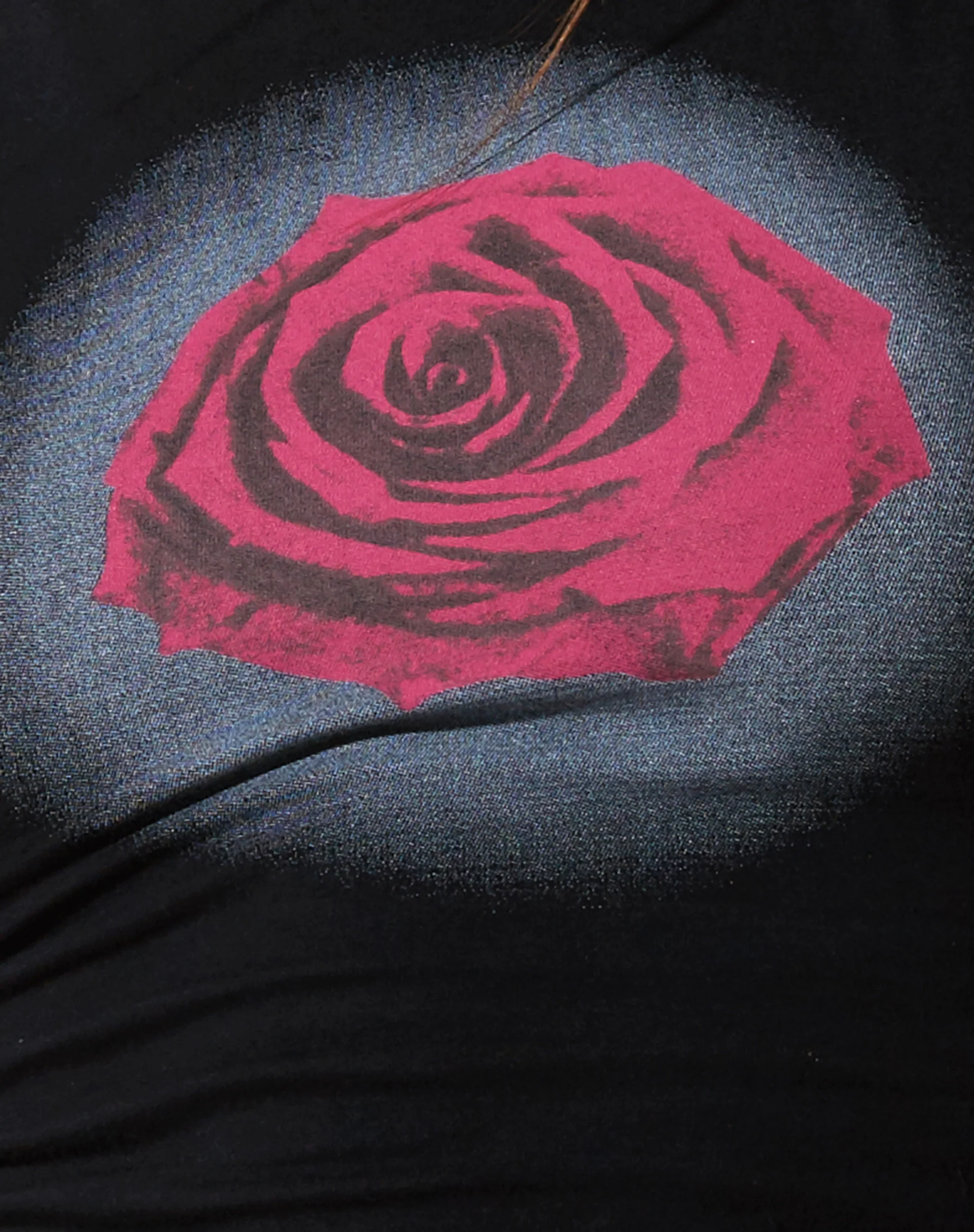 Monlo Vest Top in Black Rose - Image 8