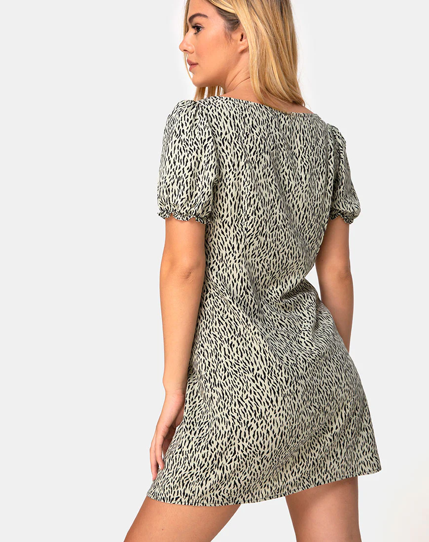 Montero Dress in Mini Jaguar - Image 2