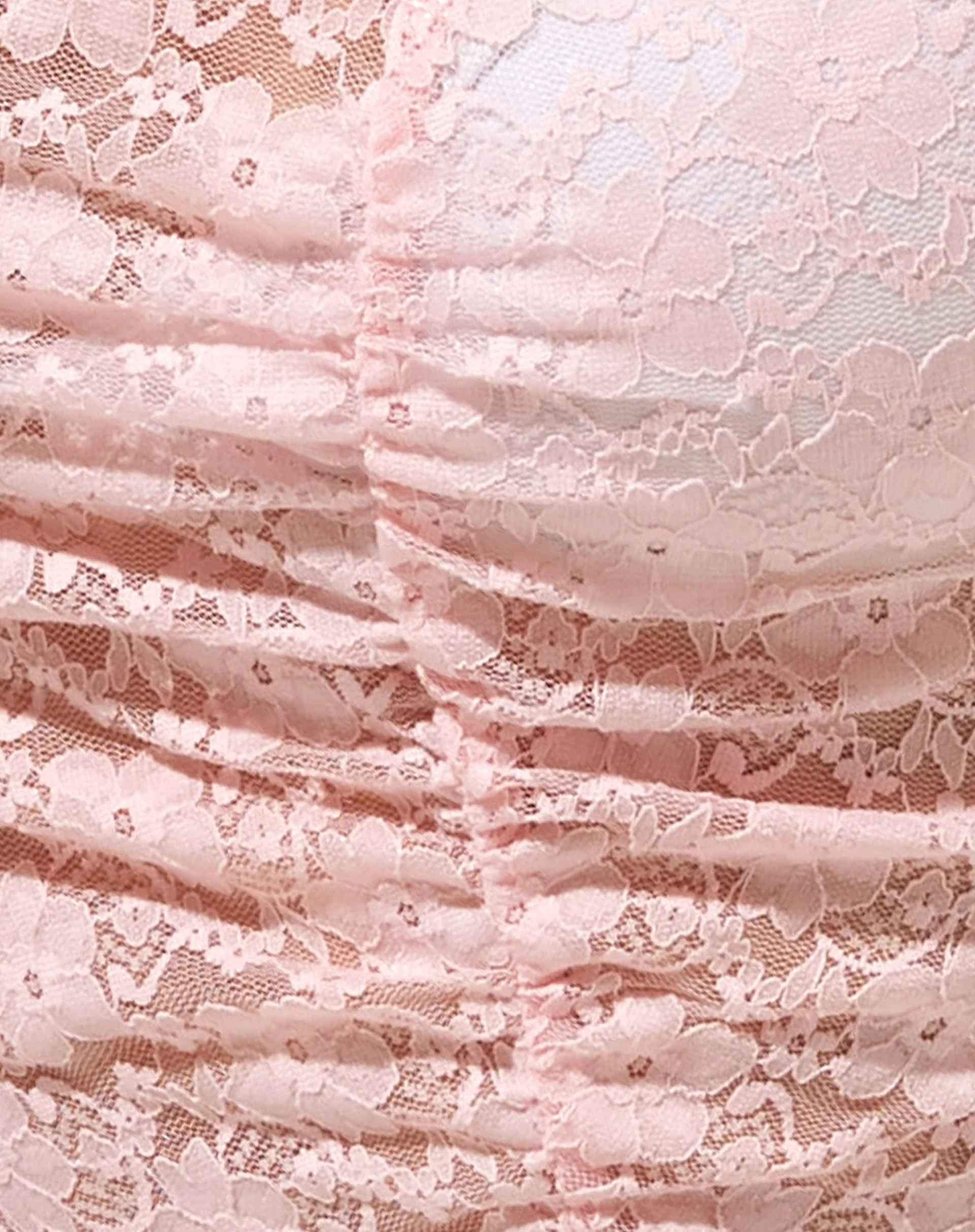Morta Crop Top in Lace Sweet Pink - Image 7