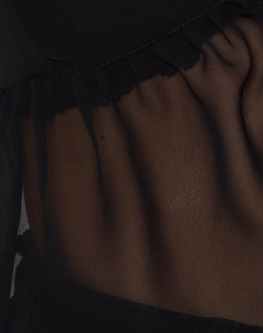 Mosca Top in Black - Image 5