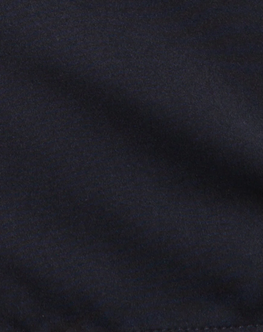 Mosley Cami Top in Satin Black - Image 5