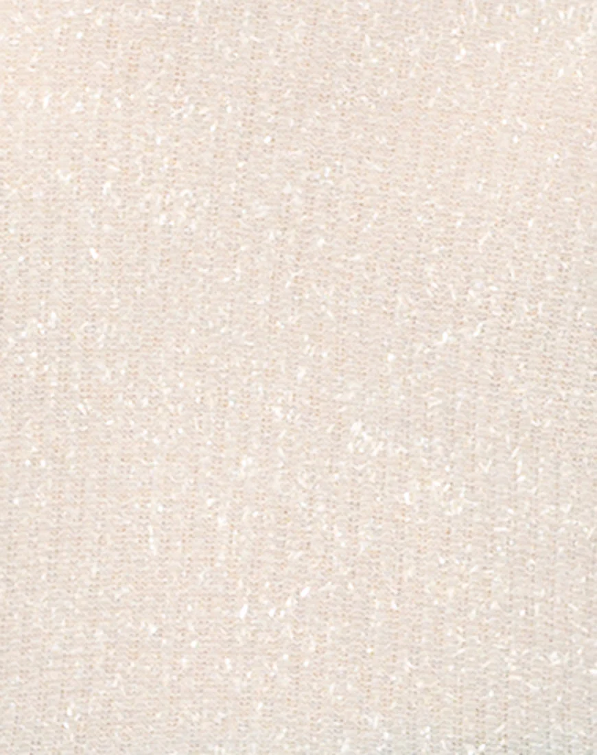 Motel Sunia Cami Top in Snow Tinsel - Image 5