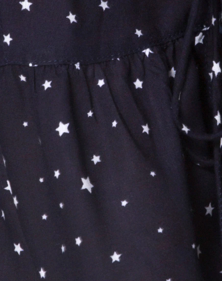 Mousye Top in Stars Struck Navy - Image 5