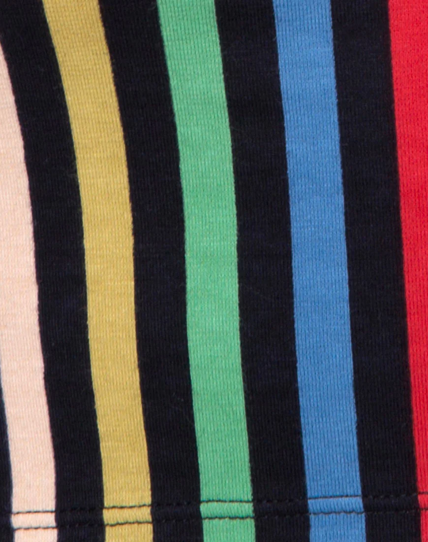 Mucell Crop Top in P.E Stripe - Image 5