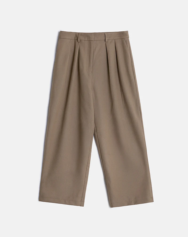 Nala Trouser in Tailoring Beige - Image 4