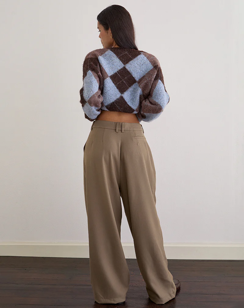 Nala Trouser in Tailoring Beige - Image 5