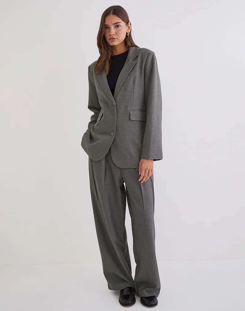 Nala Trouser in Tailoring Charcoal - Image 4