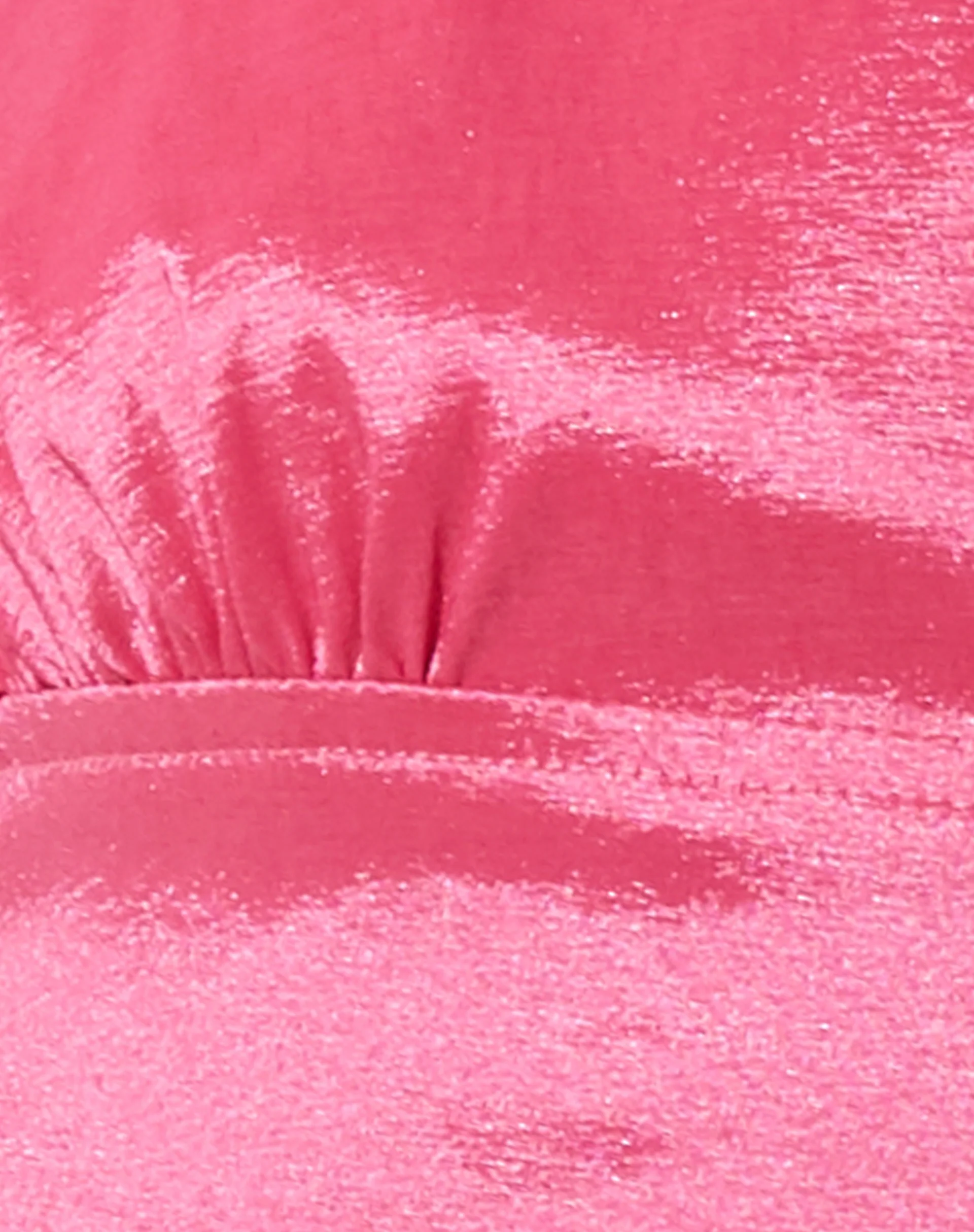 Nanda Crop Top in Satin Pink - Image 8