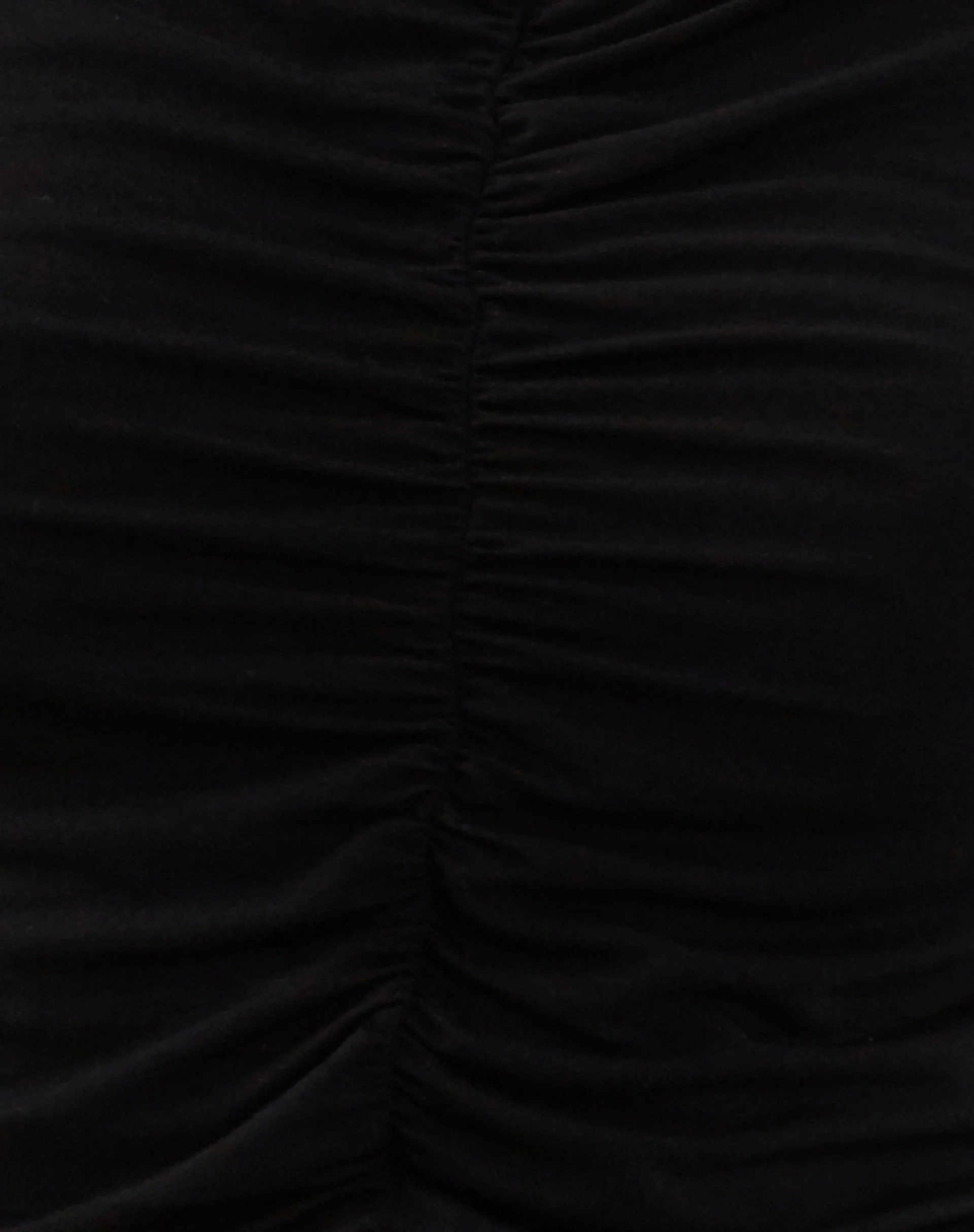 Naoko Ruched Top in Black - Image 5