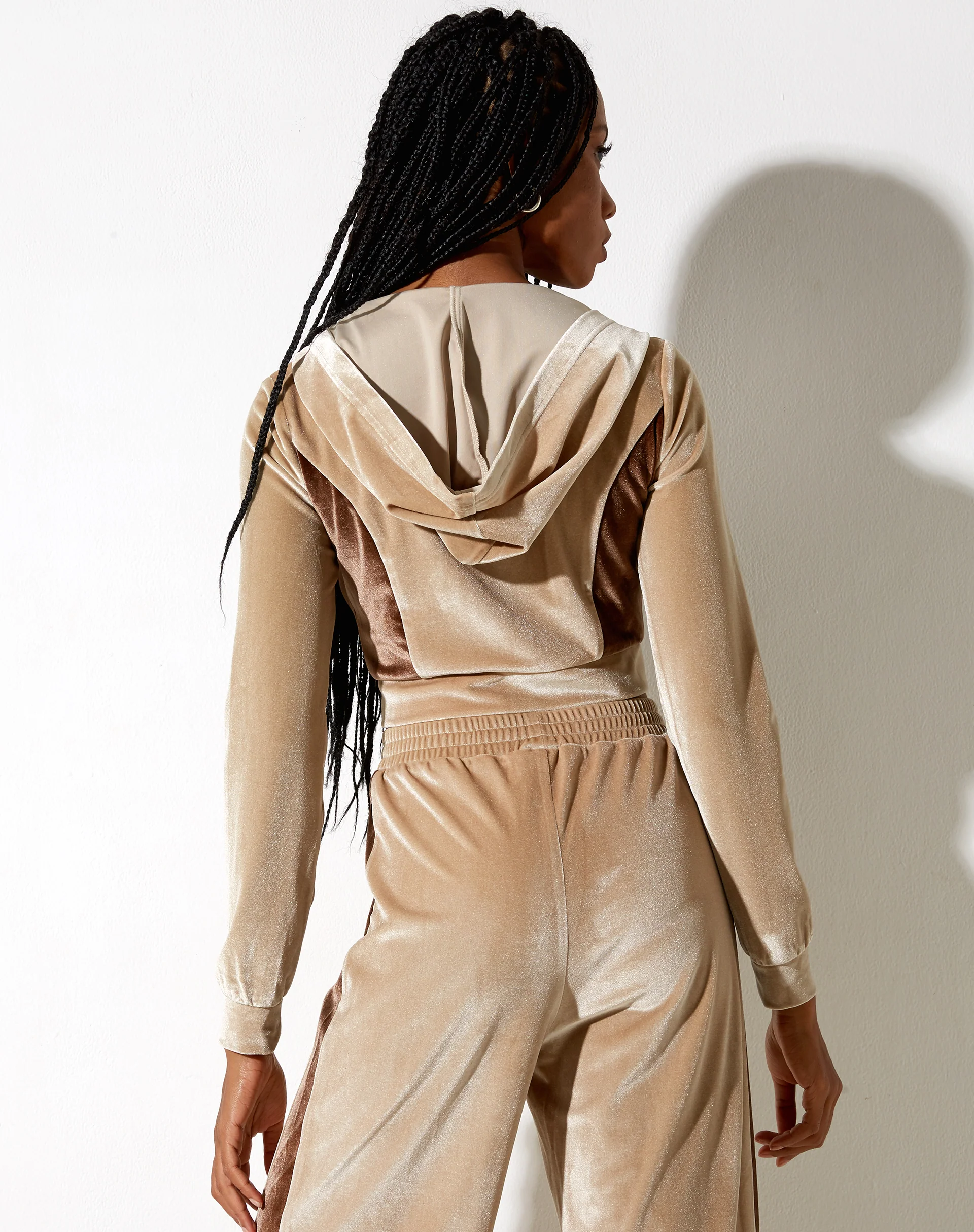 Natuna Top in Velour Champagne - Image 2