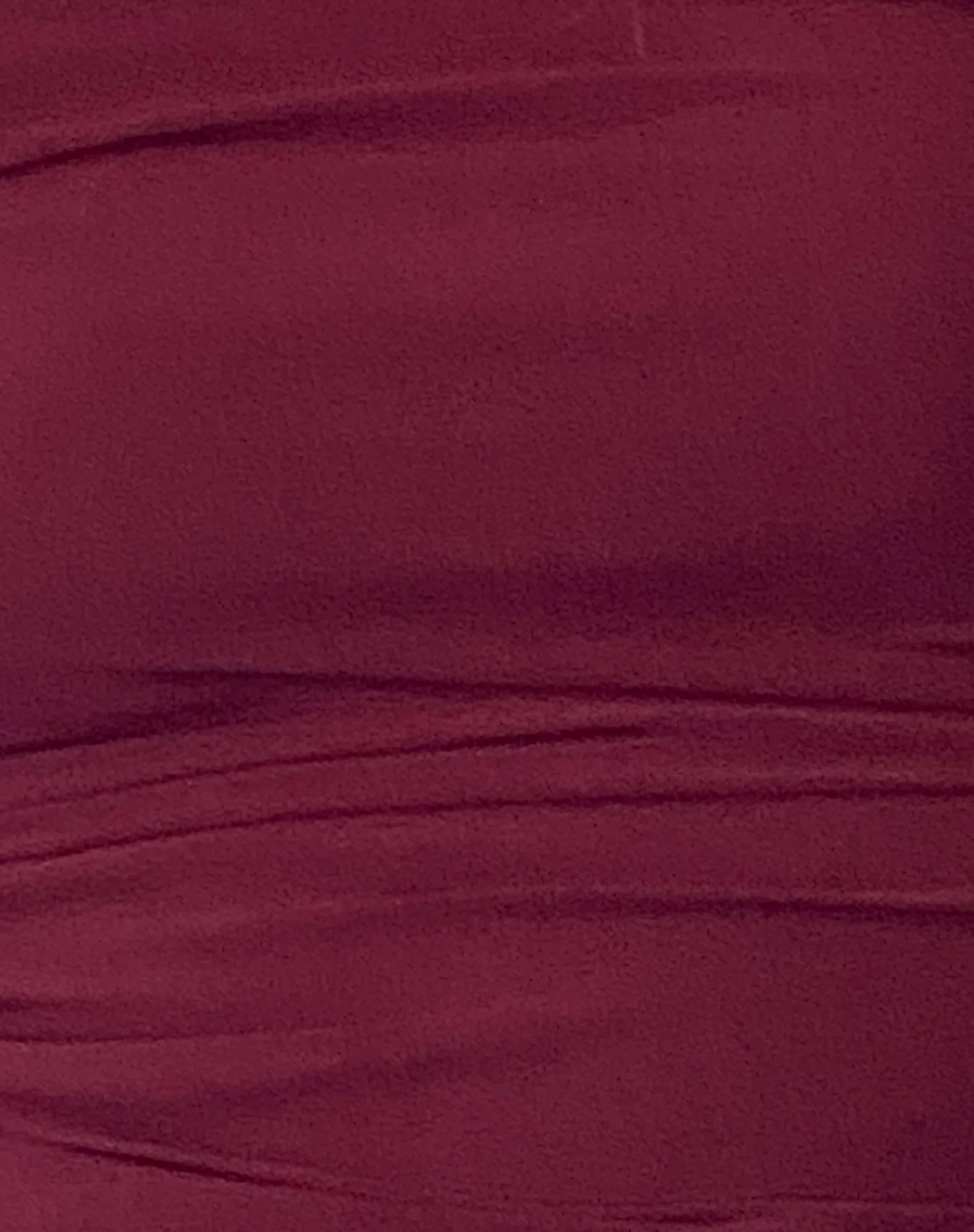 Nauri Mesh Bardot Top in Maroon - Image 5