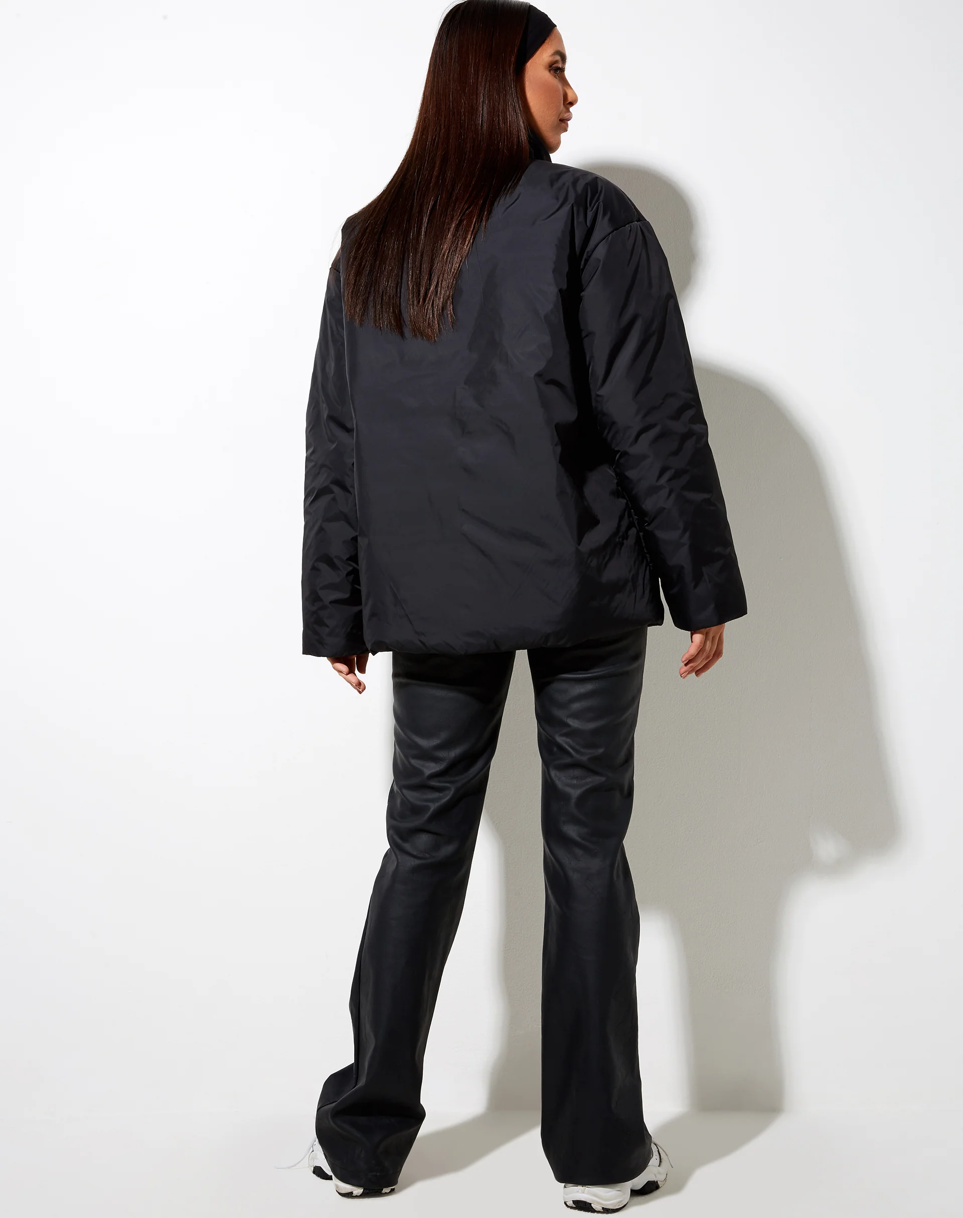 Nemal Jacket in Black 'Angel Energy' Label - Image 4