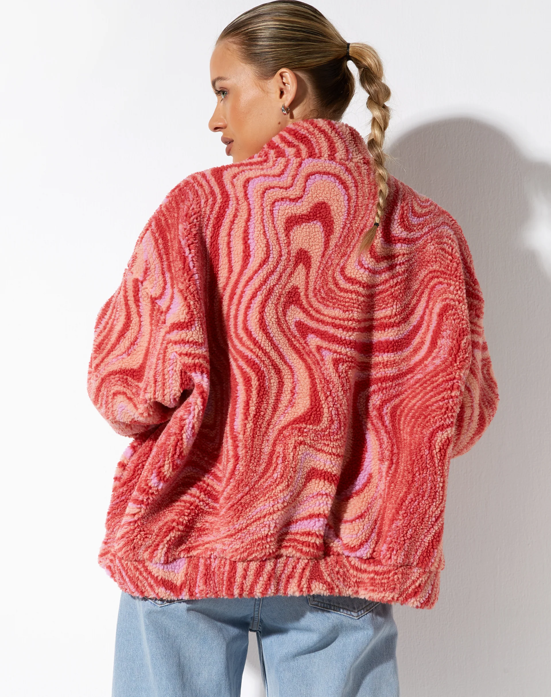 Nereo Jacket in Ripple Pink - Image 4