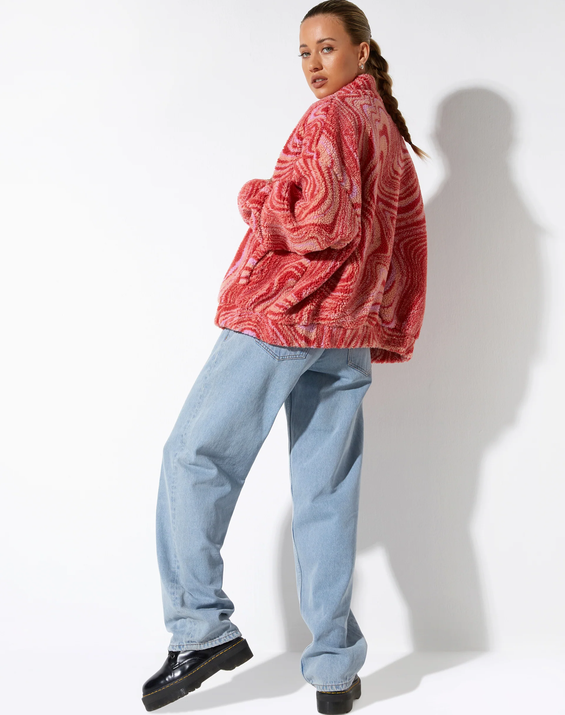 Nereo Jacket in Ripple Pink - Image 6