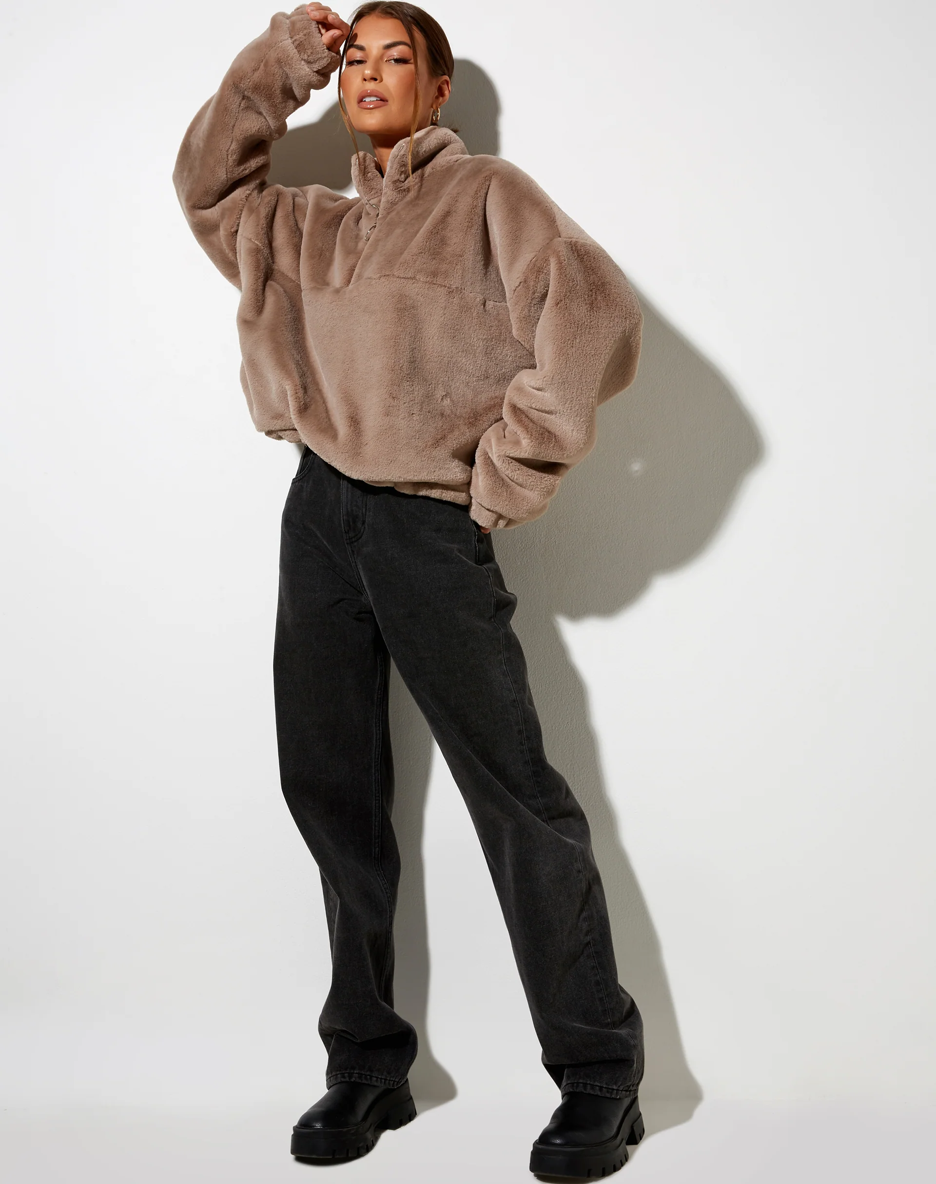 Nero Jacket in Tan - Image 3