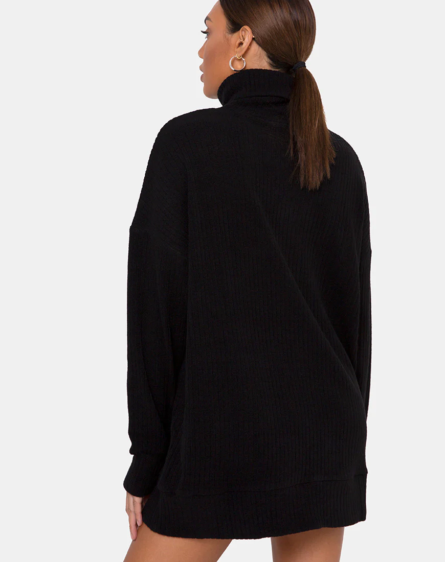Neva Jumper in Black - Image 2