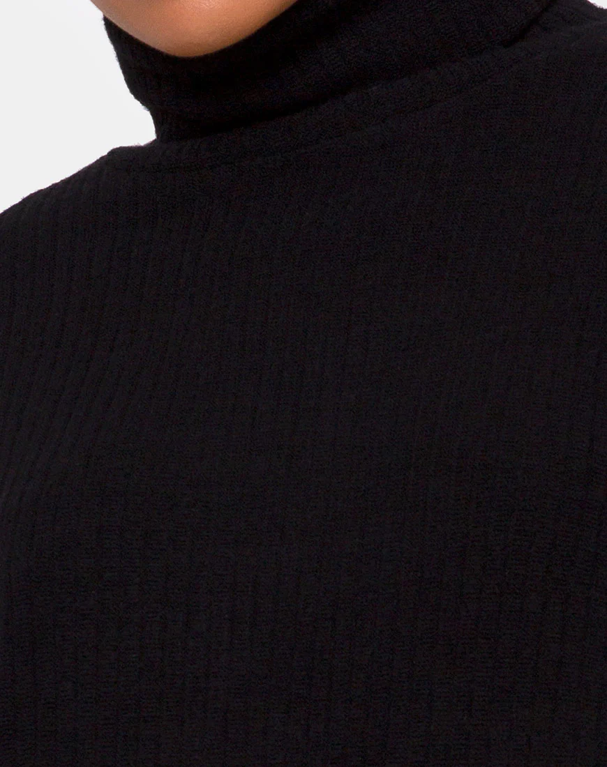 Neva Jumper in Black - Image 5
