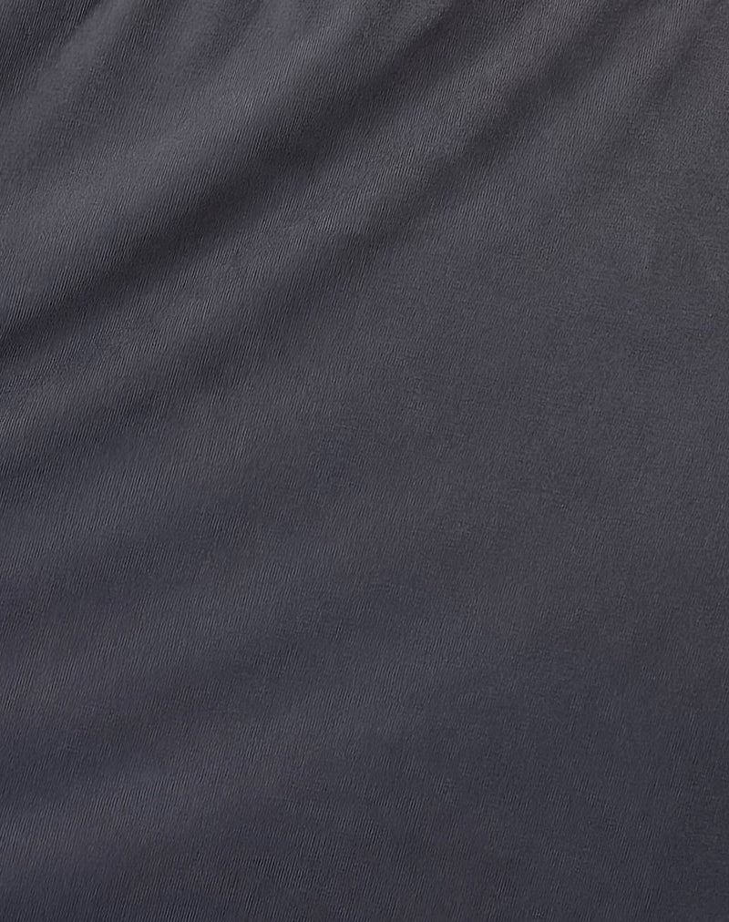 Nidya Mini Skirt in Dark Grey - Image 6